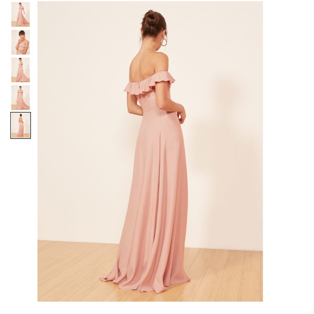 Reformation Blush Petites Verbena Dress size 2P - Picture 5 of 8
